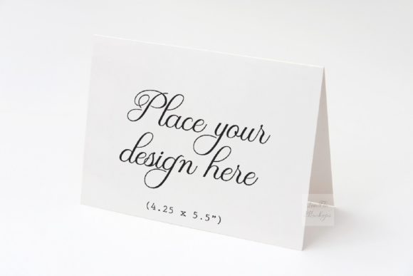 Greeting Card Mockup Photo Psd Smart