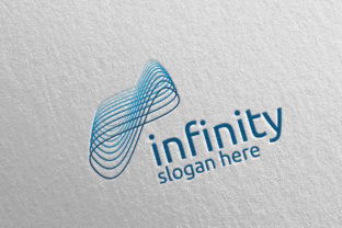 Infinity Loop Logo Design 24: A Versatile and Editable Logo Solution for Modern Brands