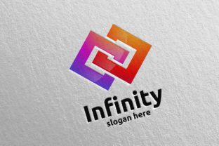 Infinity Loop Logo Design 6