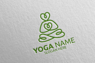 Lotus Logo for Yoga and Spa