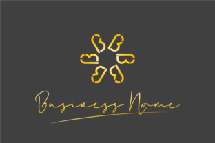 Luxury Hexagonal Letter B Logo Template