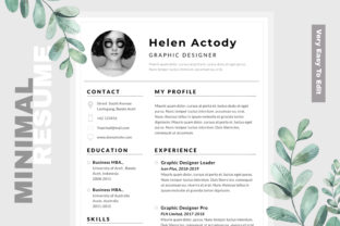 Minimal Pro CV Resume Template: A Modern Solution for Career Growth