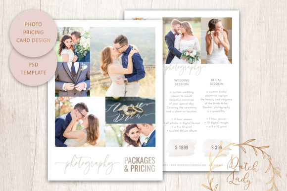 Photography Price Card Template 15: A Versatile Tool for Professional Use