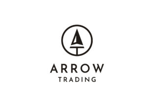 Spear Arrowhead Initial a T Logo