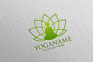 Yoga and Spa Lotus Flower Logo 51: A Symbol of Purity, Healing, and Spiritual Harmony